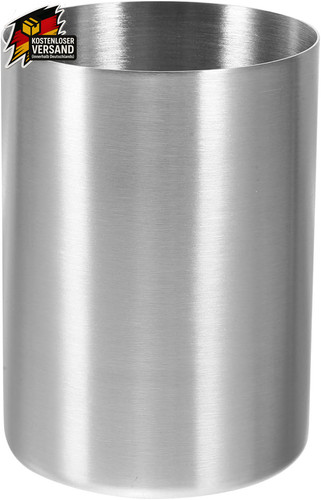 Edelstahl zahnputzbecher 300ml - edelstahl,