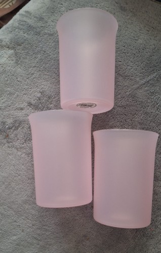 3er pack zahnputzbecher rosa - zahnputzbecher,