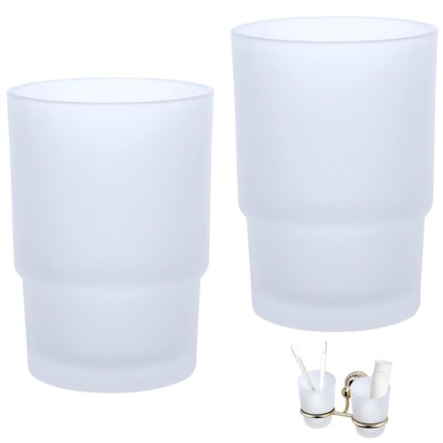 Zahnputzbecher glas - zahnputzbecher,